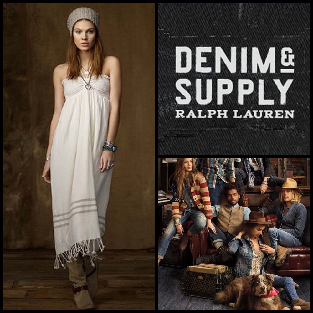 👗 Ralph Lauren Denim & Supply Boho Dress 👗 Sz M